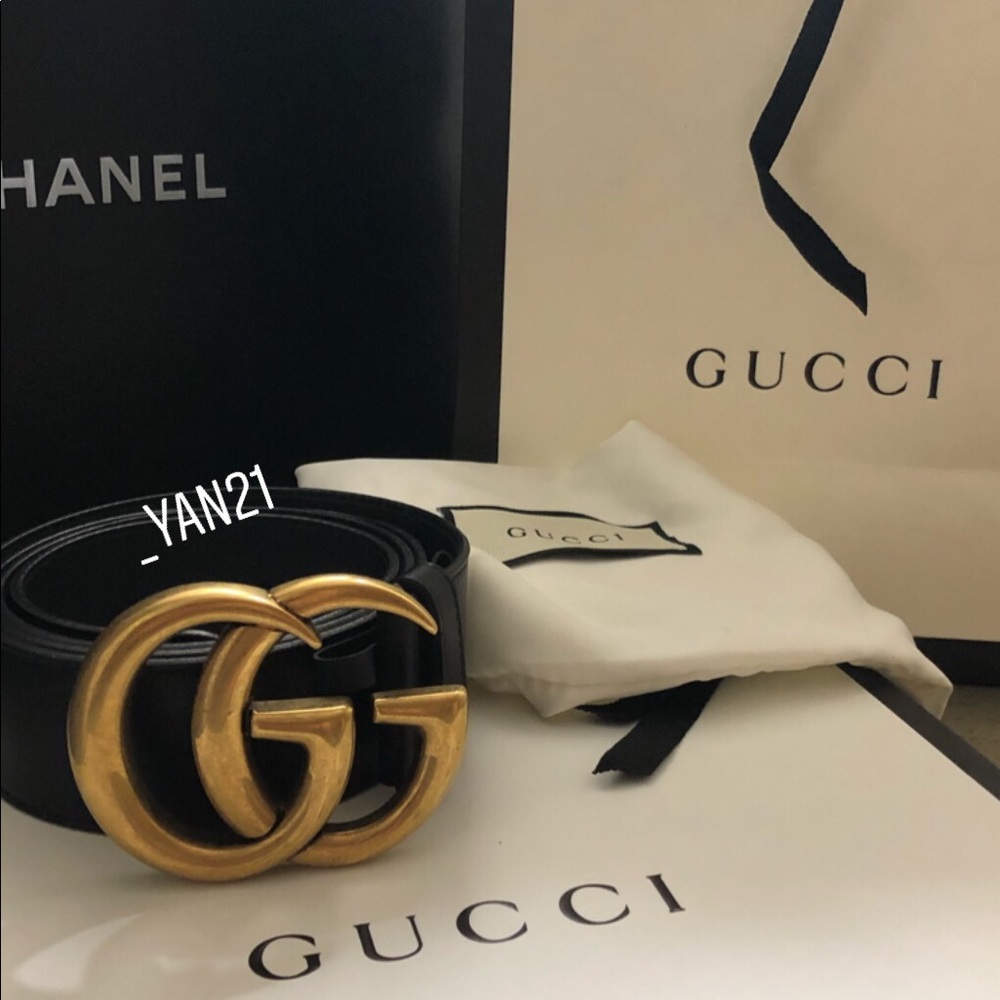 Gucci GG marmont belt size 100